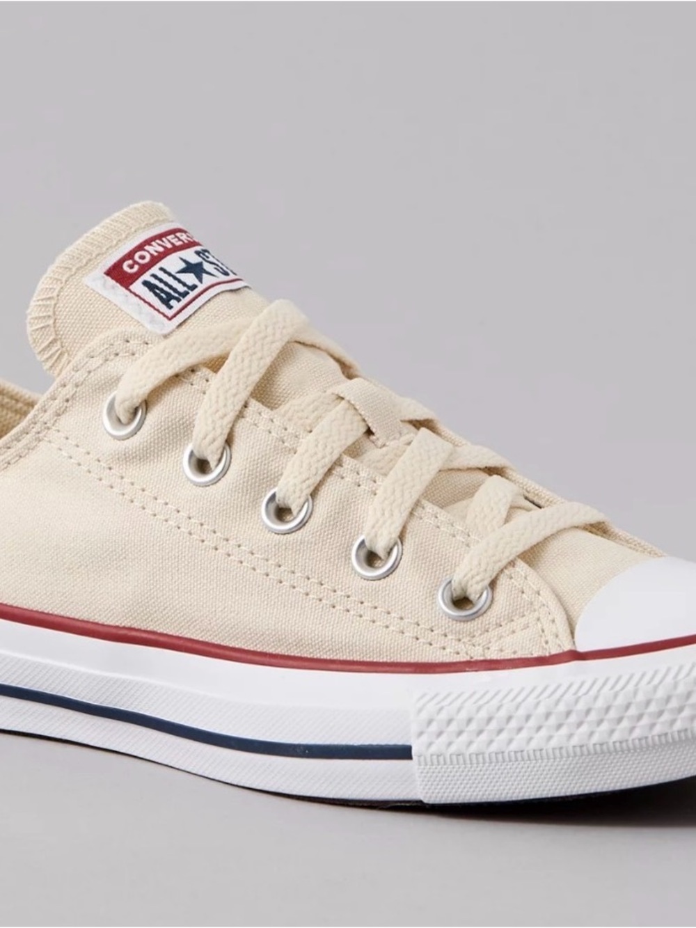 Converse Chuck Taylor All Star Low Top Sneakers - Natural Ivory NWB